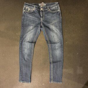 Women's Blue and Navy Jeans